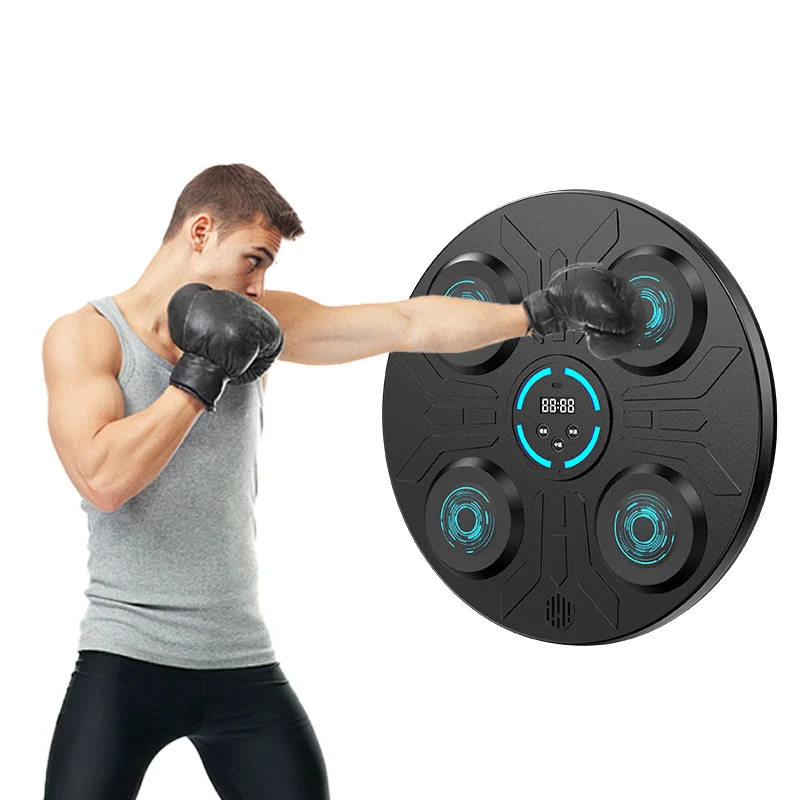 High Quality  Bluetooth Smart Electronic Training intelligent music Boxing Machine Stress Relief Training Boxing Target for home