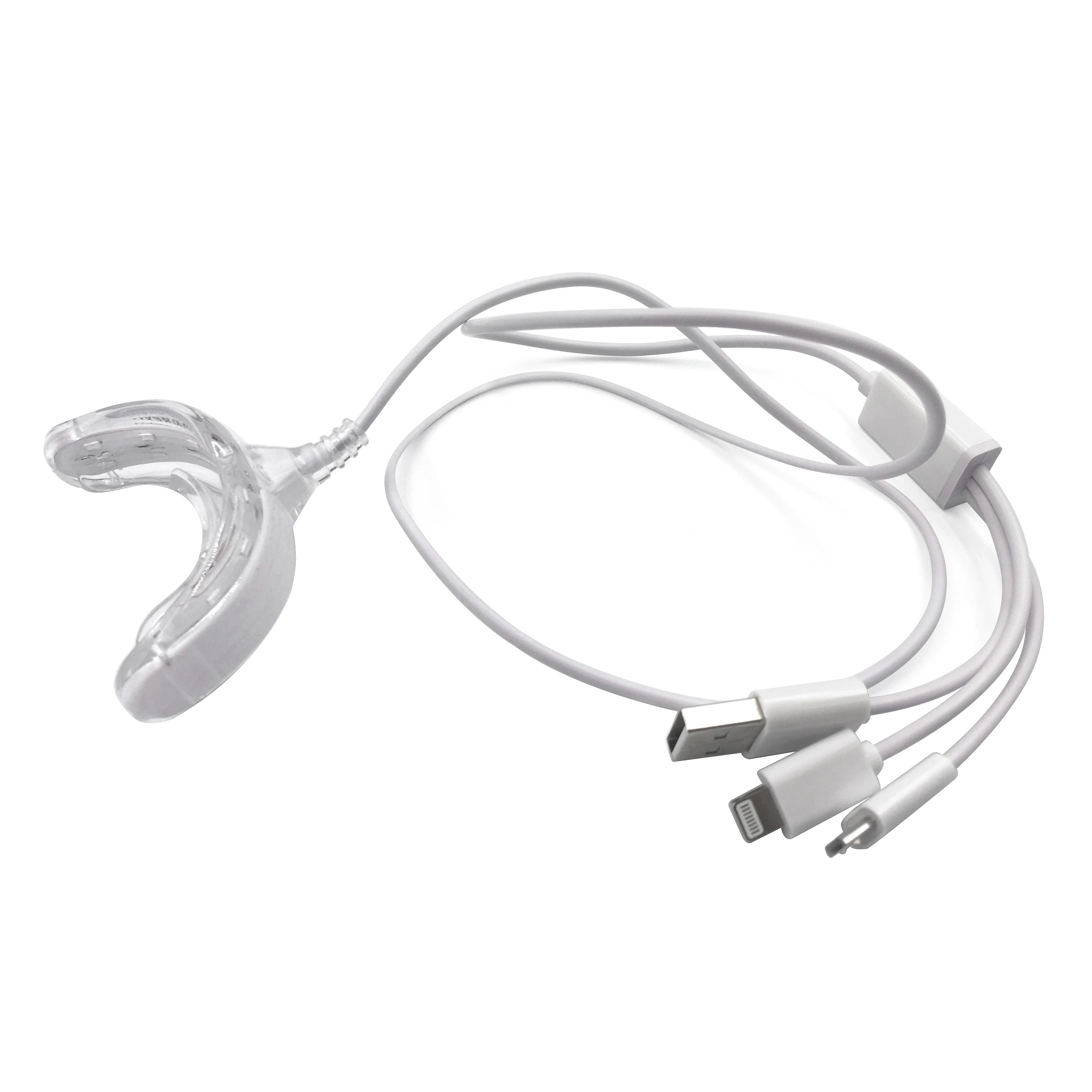 Hot selling home gel Led  teeth whitening light Tooth bleaching kit