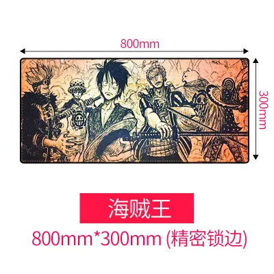  Mouse pad rubber material table mat non-slip keyboard cartoon game desk computer