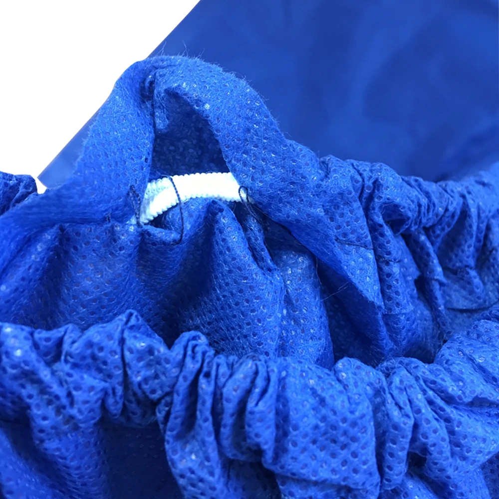 Special for European Market Sms45gsm Disposable Pajamas Blue Scrub Suit Disposable Medical Doctor Uniform Woven Surgical Uniform