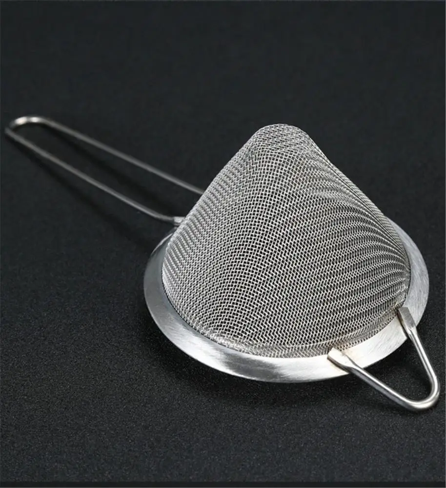 Stainless Steel Fine Strainer Professional Bar Tool Conical Mesh Strainer