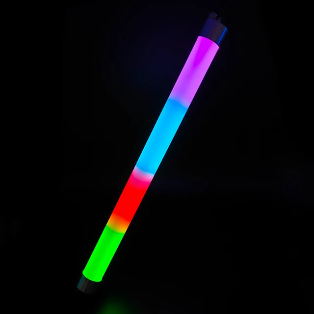 360 degree 1m 40mm 24V DMX512 RGB RGBW led Pixel tube light colorful event party dj Stage light