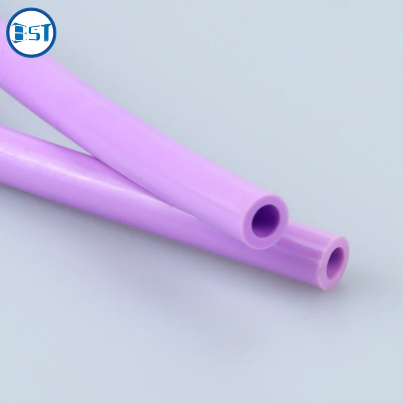 Food Grade Transparent High Temperature Resistant Elastic Circular Soft Silicone Rubber Hose Tube