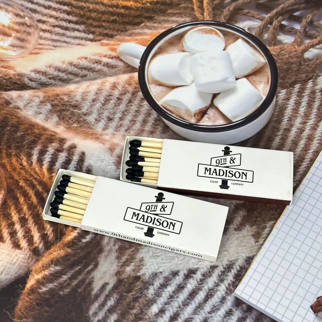 RSP Advanced Customized Logo Box Matches INS Style Safe Matches Factory Direct Selling Cheap Price Candle Matches