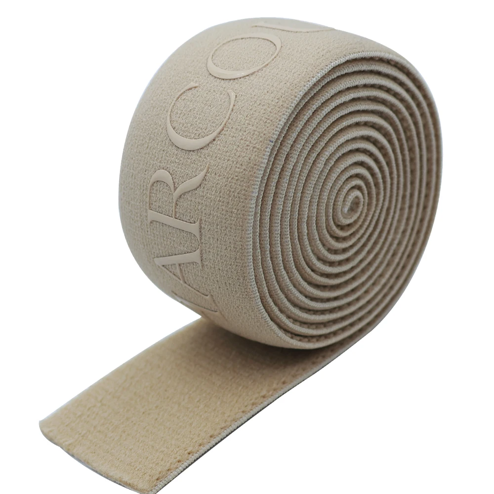High Stretch 40mm Nylon Spandex Elastic Band Custom Silicone Printing Thick Waistband Sewing For Underwear Boxer