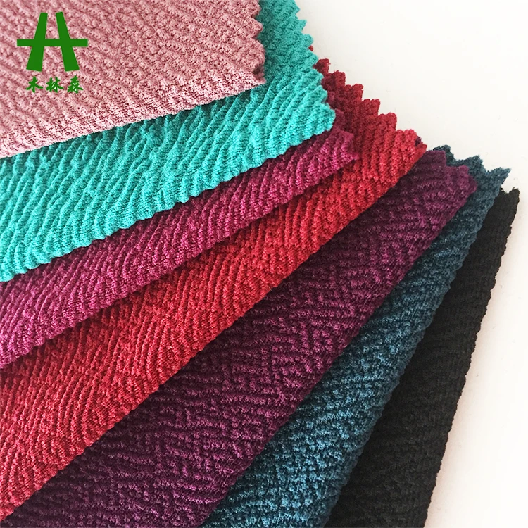 Mulinsen Textile Knit Jacquard Jersey Polyester Spandex Liverpool Fabric