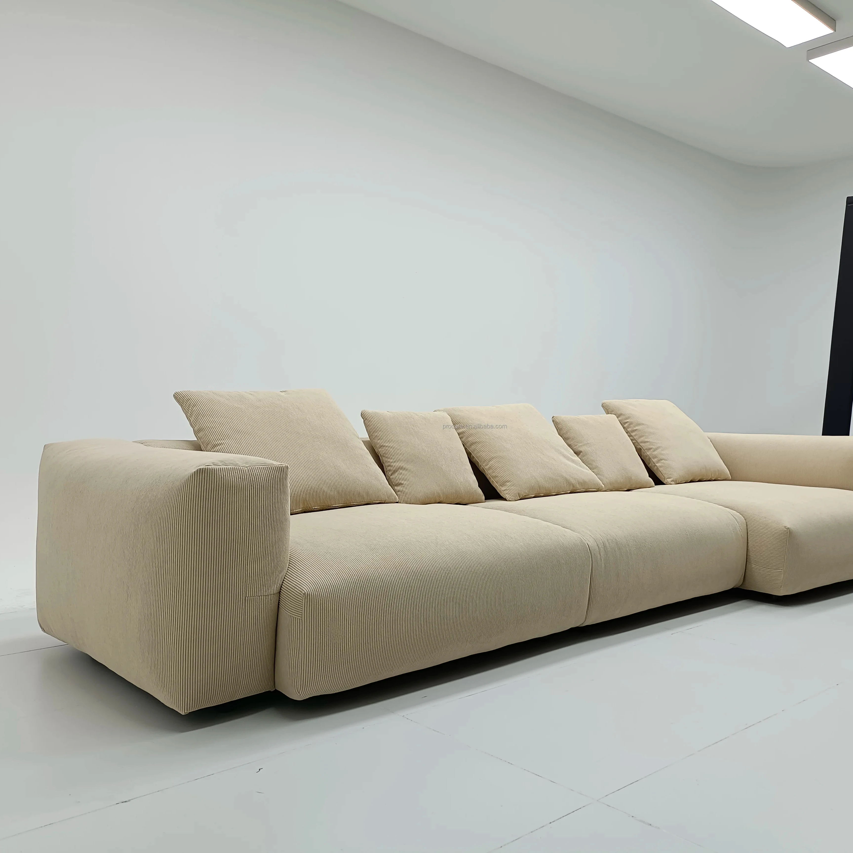 Elegant Luxury Furniture Living Room Home Sofa Set VETSAK CORD VELOUR Modular sofa