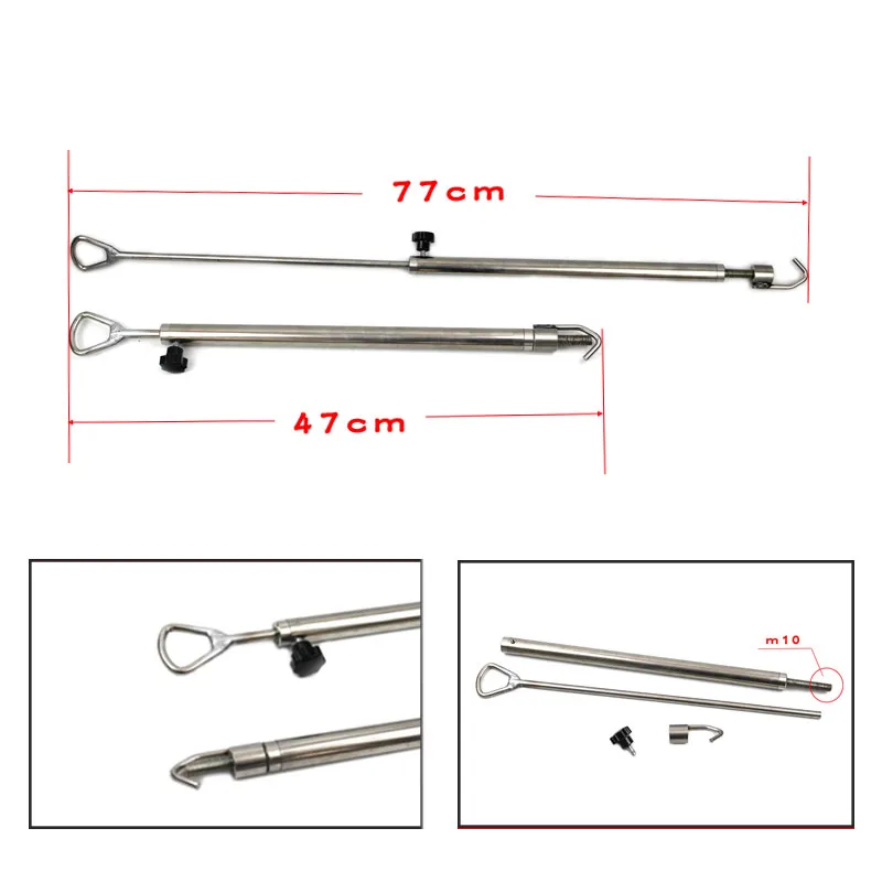 stainless steel  engine cover stand kit Car door holder  Hood prop withstand cover and door pdr king tools