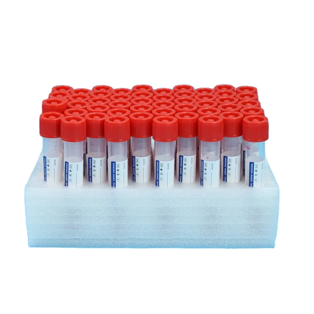 Huaree Medical Disposable Sample Collect Tube Ong VTM Test Kit With Flocked Nylon Sponge Swab Stick