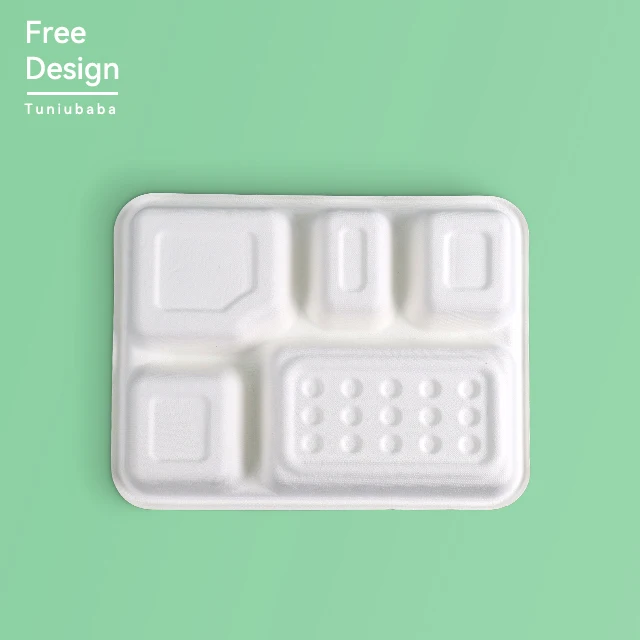 Eco Friendly Disposable Degradable 16oz Sugarcane Bagasse Pulp Salad Bowl