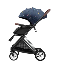 Сверхлегкая Складная коляска сидящая и откидывающаяся простая детская коляска-зонтик BB