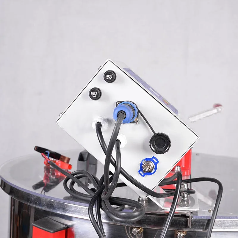4 frames manual+electric honey extractor /honey shaking machine for beekeeping