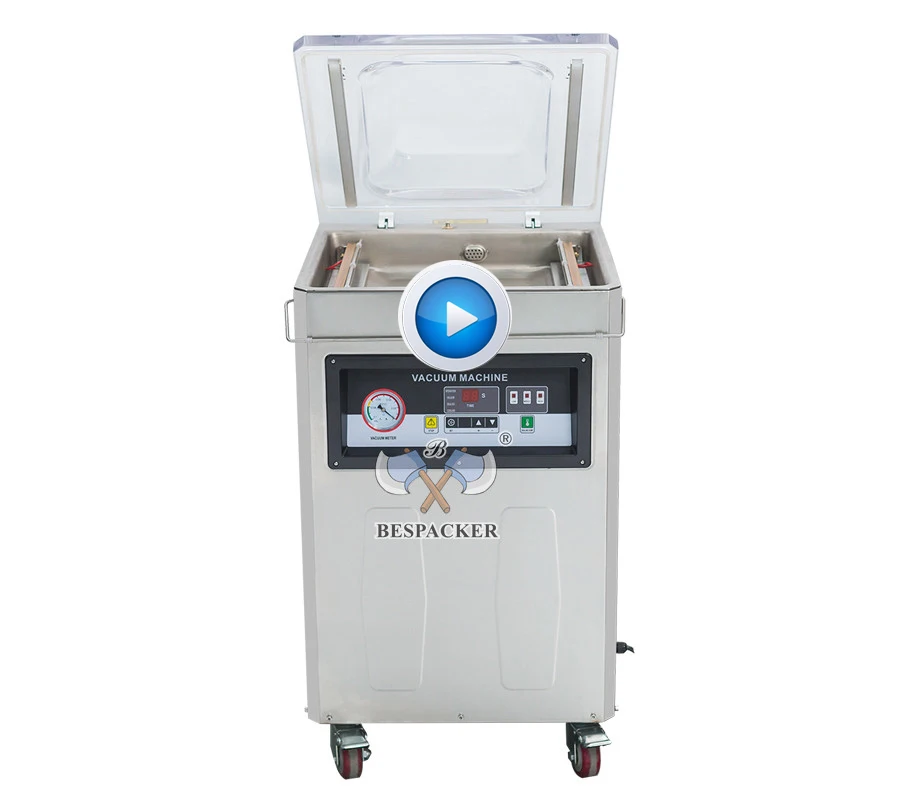 Industrial vertical dry fish sealer automatic vacuum packing machine