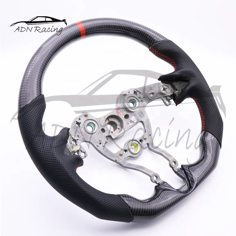 Custom Carbon Fiber Steering Wheel For Hyundai Elantra N I20N I30N