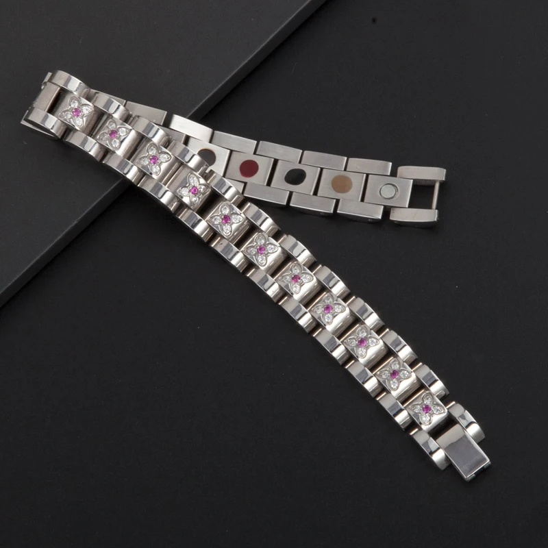 Japan Korea crystal and natural terahertz stone bracelet germanium bracelet 99.999%