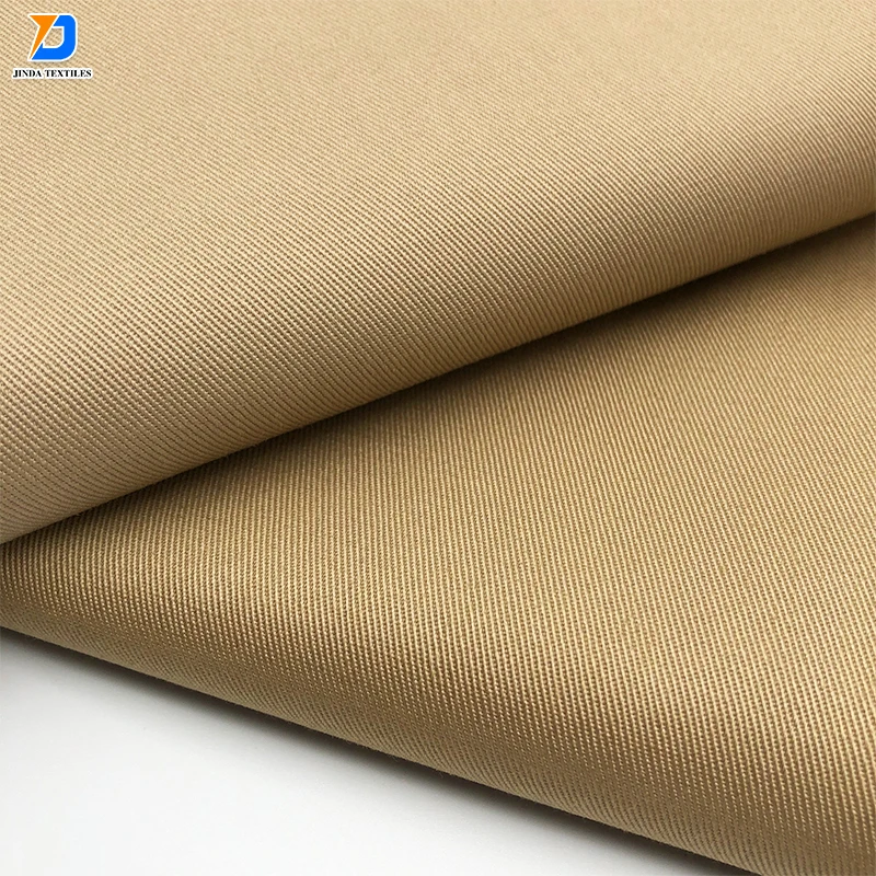 Jinda  Many color 100% Cotton Twill Uniform Fabric with  stock textiles design  100 cotton uniform fabric