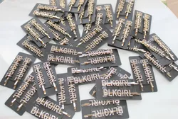 FREE CUSTOMIZED Mixed glitter gold rhinestone hair bobby pin for gril silver bling diamond capital name letters hair bobby clips
