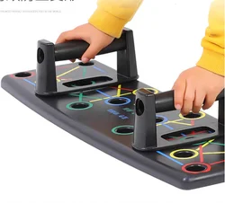 ABS  Training Plate Adjustable Fitness Push-up Board Push Up Stand Bar Board Gym Set Body Building Fitness