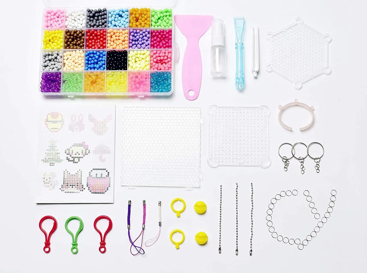 Children Mini Fruit Diy Water Fuse Beads For Kids Crafts Jewelry Making