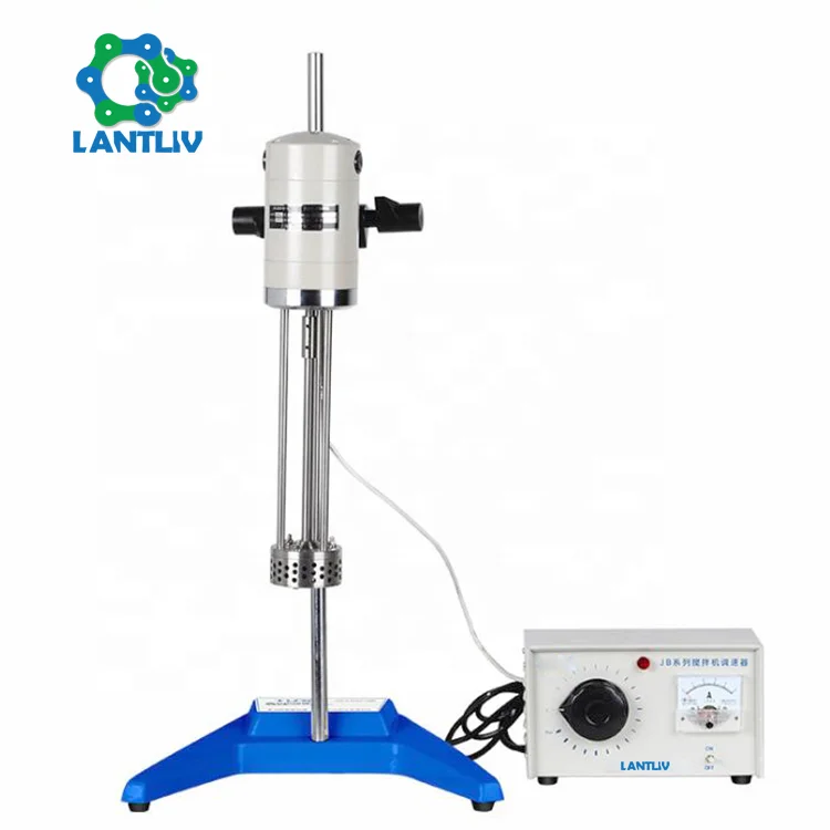 Small Digital Display High Shearing Emulsion Homogenizer Constant Speed Laboratory High Shear Emulsifying Homogenizer JRJ300D-1