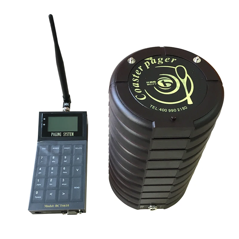 Free Logo Printing Customer number calling guest paging restaurant number waiting system