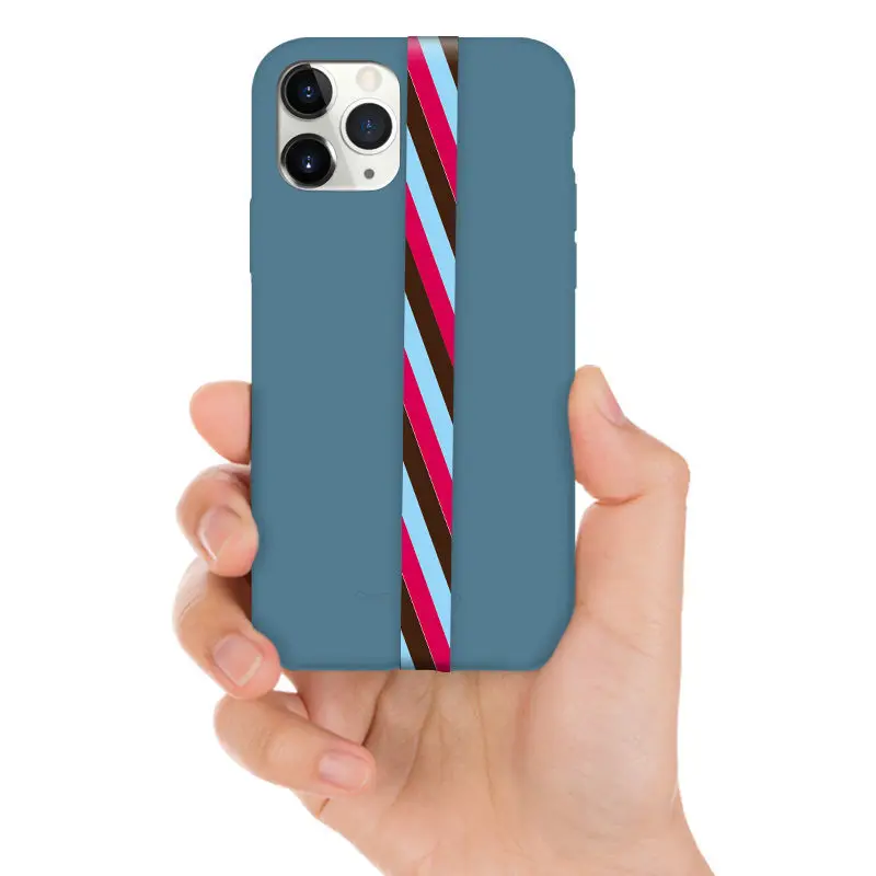 Low price good quality  Rope cell phone hand  finger grip band hand strap universal phone holder for tablet