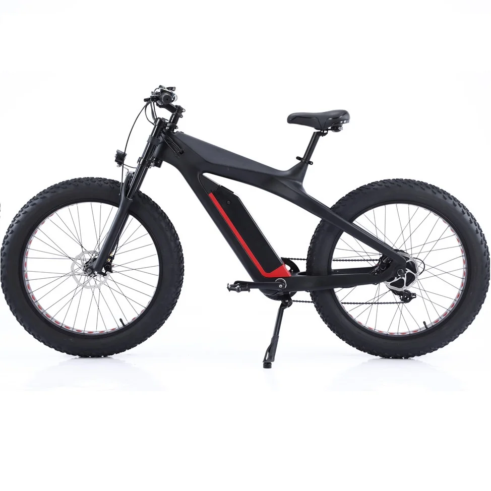 EU US CA stock Carbon fibre e mtb 1000W Fat Tire Electric Bike mid drive electric mountain bicycle carbon fiber ebike
