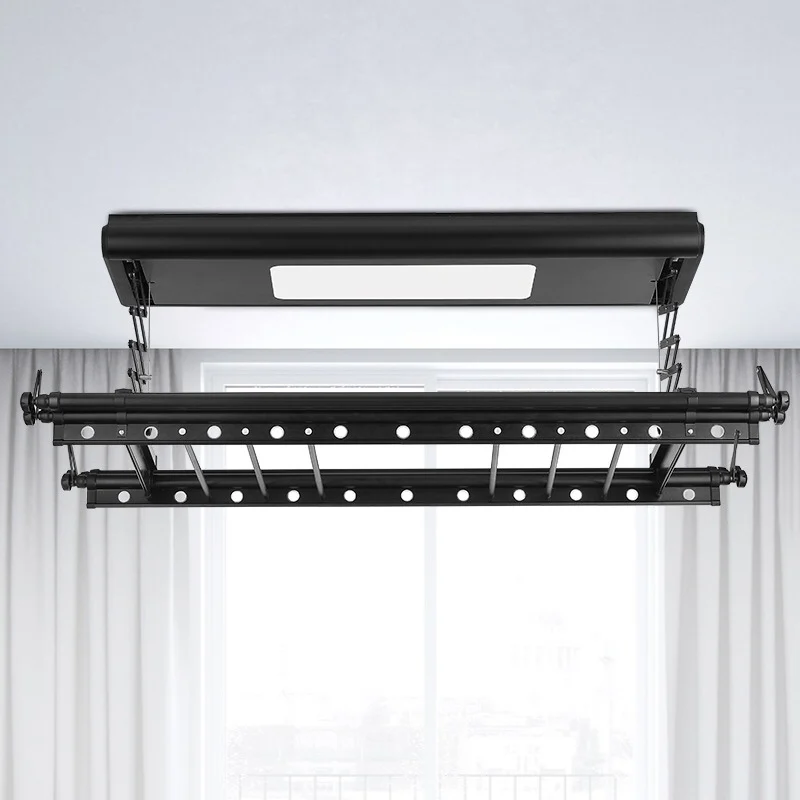 Multifunction Electric Automatic laundry lifting rack Folding Clothes Drying Hanger Dryer Rack