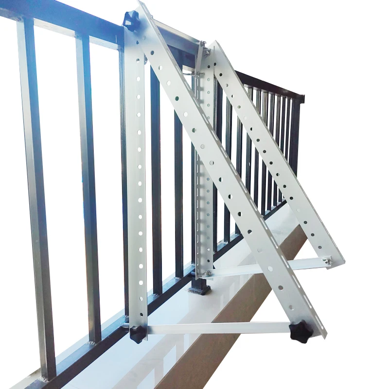 renewable energy solar balcony solar panel installation in balcony