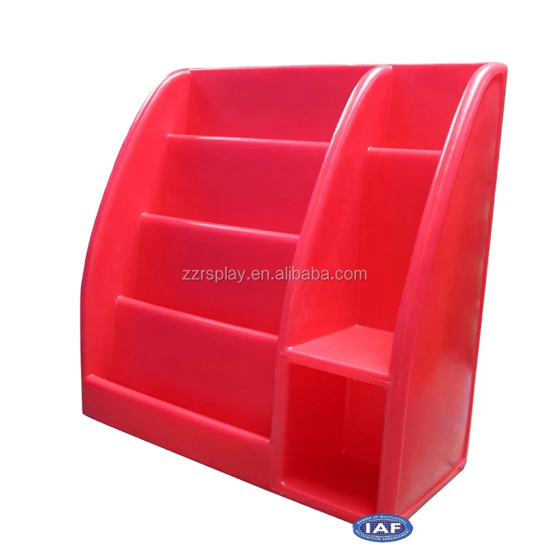 
preschool equipment children kindergarten book shelf for wholesale 