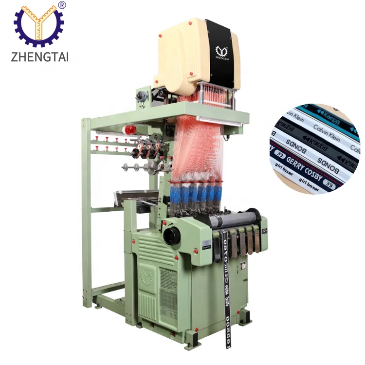 Zhengtai Electronic Bonas Jacquard Loom For Underwear Elastic Waistband Making Machine Computer Lingerie Straps Band