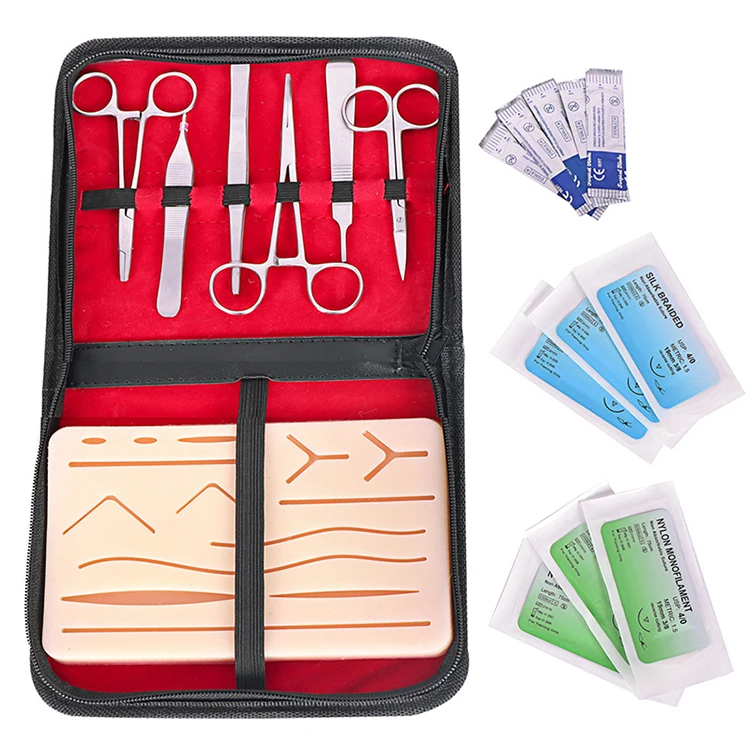 factory suture kit for wound dressing multiple wound care set small skin training practice kit
