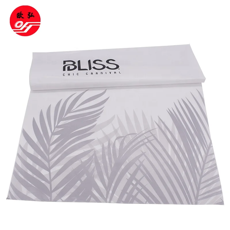 
Quality Wholesale Customized White Base Logo Wrapping Tissue Paper for Gift 
