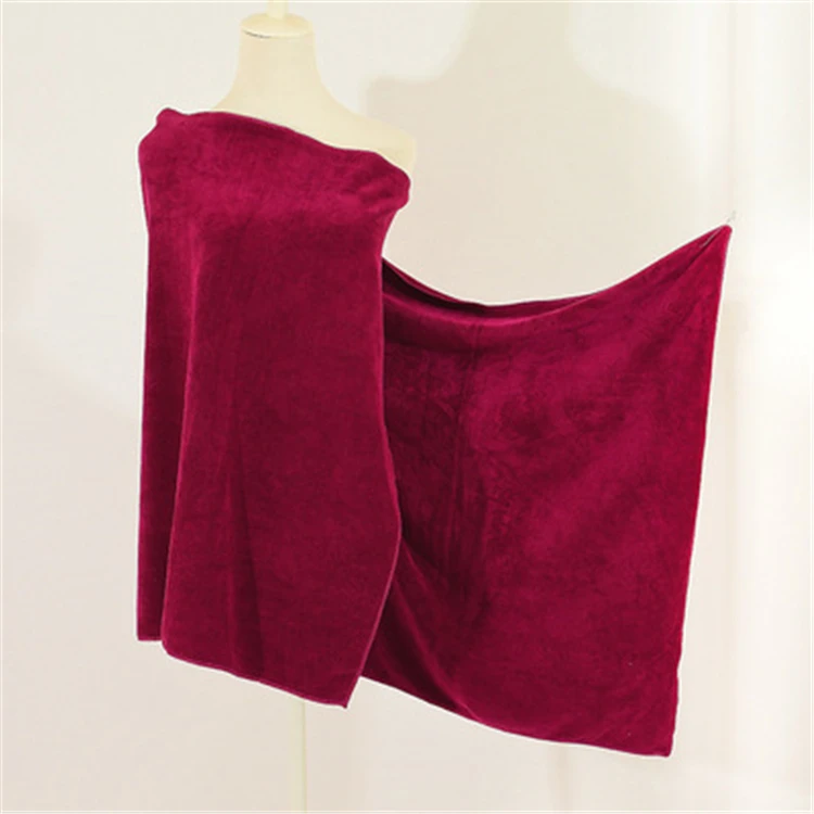 Superfine Fiber Bath Towel Female Absorbent 70 * 140 Korea Three Seconds Quick-Drying Luxury Beach Large Towel