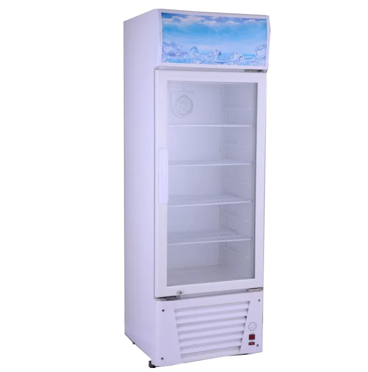SC-208FD Glass door beverage cooler