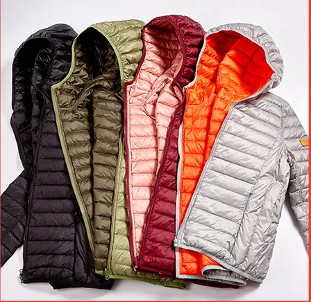 100% нейлон 380T, отделка тафтой для пуховой ткани