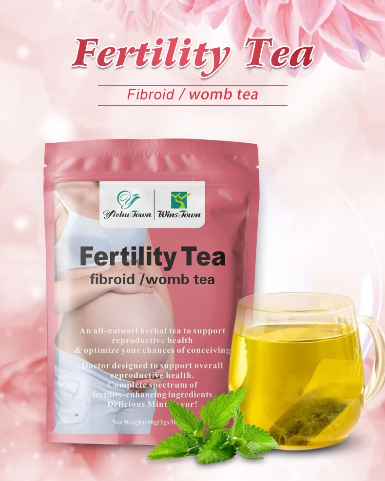 Chinese Organic Herb Tea female fertility tea female detox for pregnancy womb toxins balance hormones healthcare fertility tea