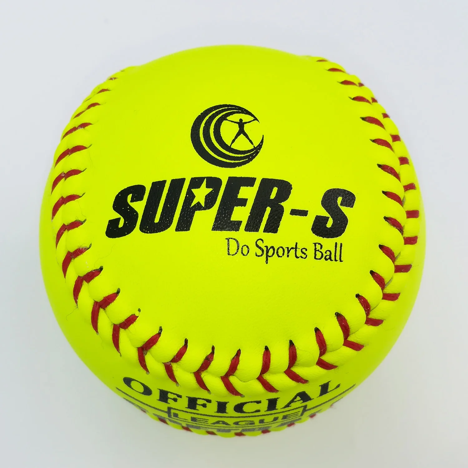 12inch Leather cover PU Core Fastpitch COR .47, 375LBS Game Softball ASA approve Leather softball