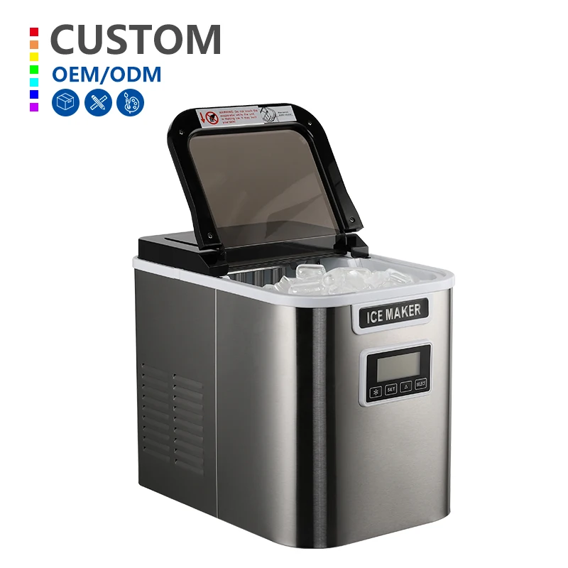 Bullet Ice Maker Portable Nugget Ice Cube Maker Portable Ice Making Machine