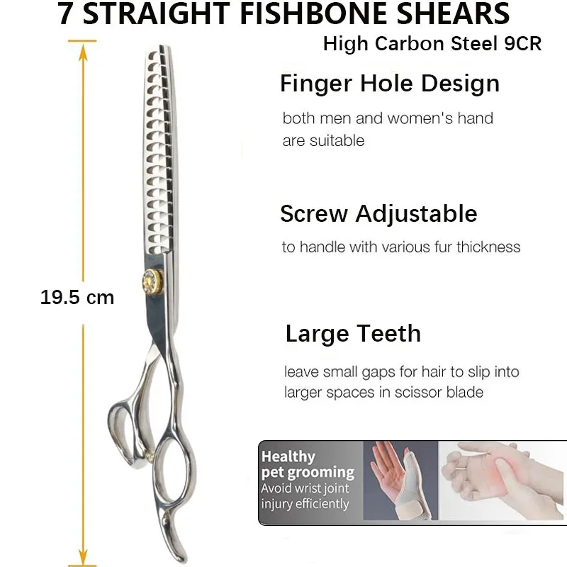 Набор ножниц для стрижки кошек