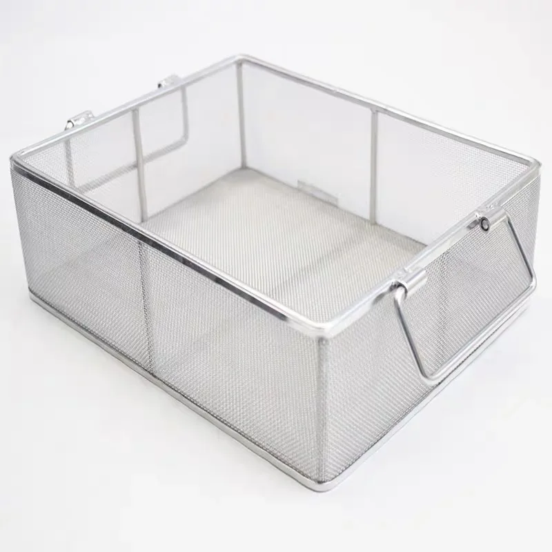 Manufacturer Customized Stainless Steel Wire Mesh Basket With Cheap Price