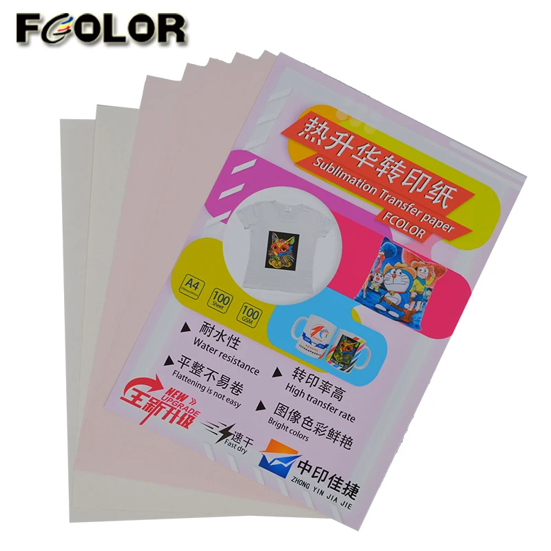 
High Quality Factory A4 size Direct Heat Transfer Paper Sublimation Paper 
