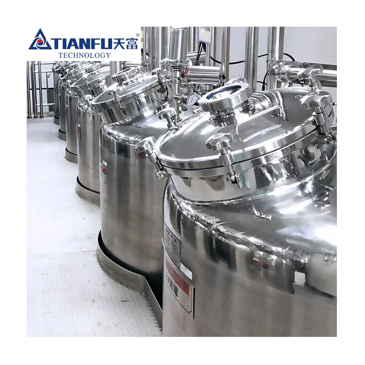  Tianfu CG-1000L нержавеющая сталь фармацевтический или косметический ежедневный резервуар для хранения химических