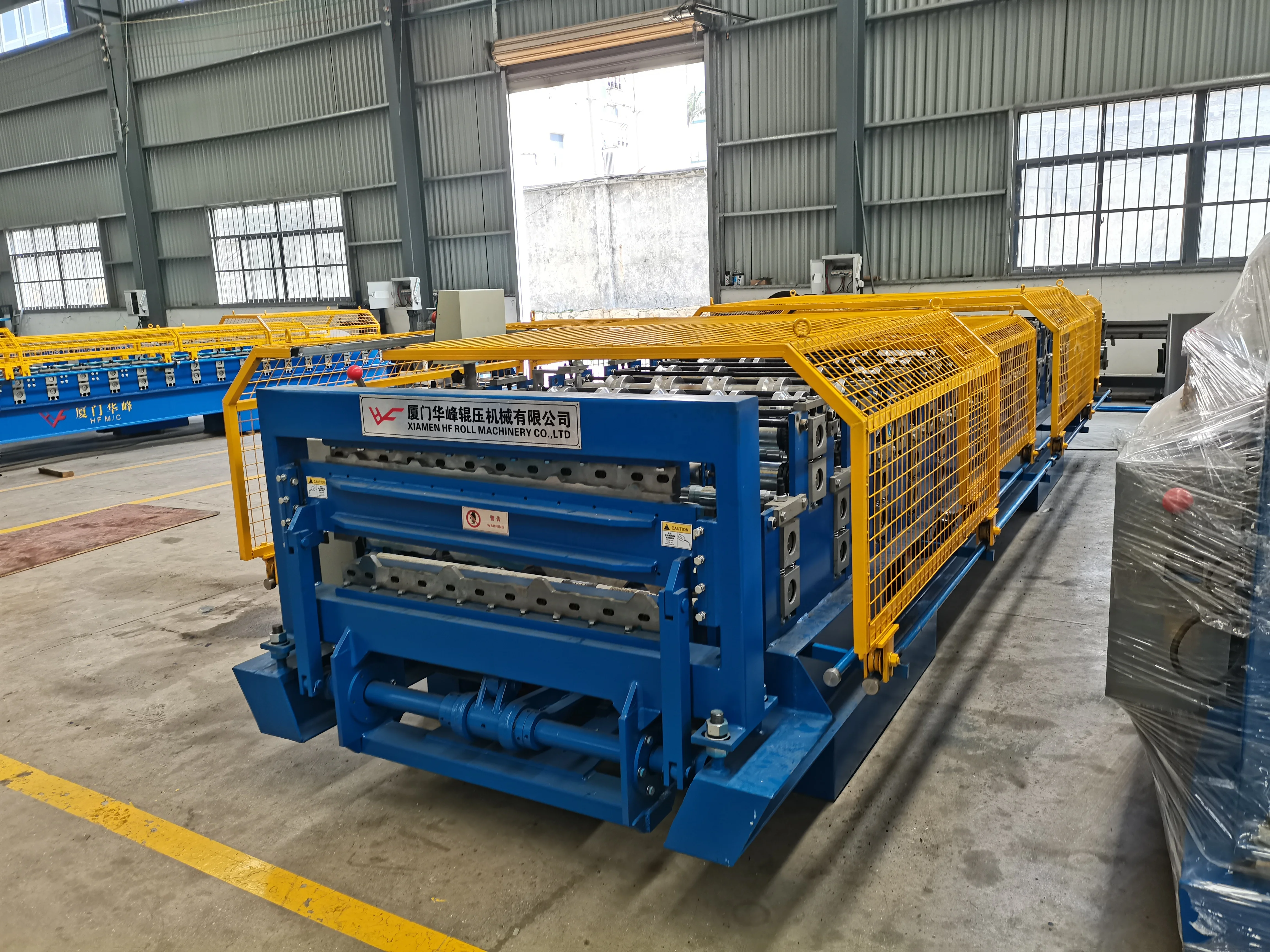 American popular IBR roof profile double layer roll forming machine Metal Roof Tile Production Line