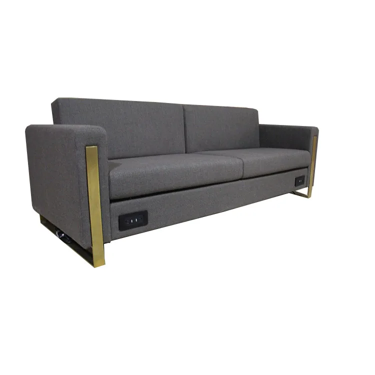 Custom Multi-functional Hotel Sleeper Sofa Modern Design Cum Bed Folding Leather Sofa Bed Sofa Cum Bed
