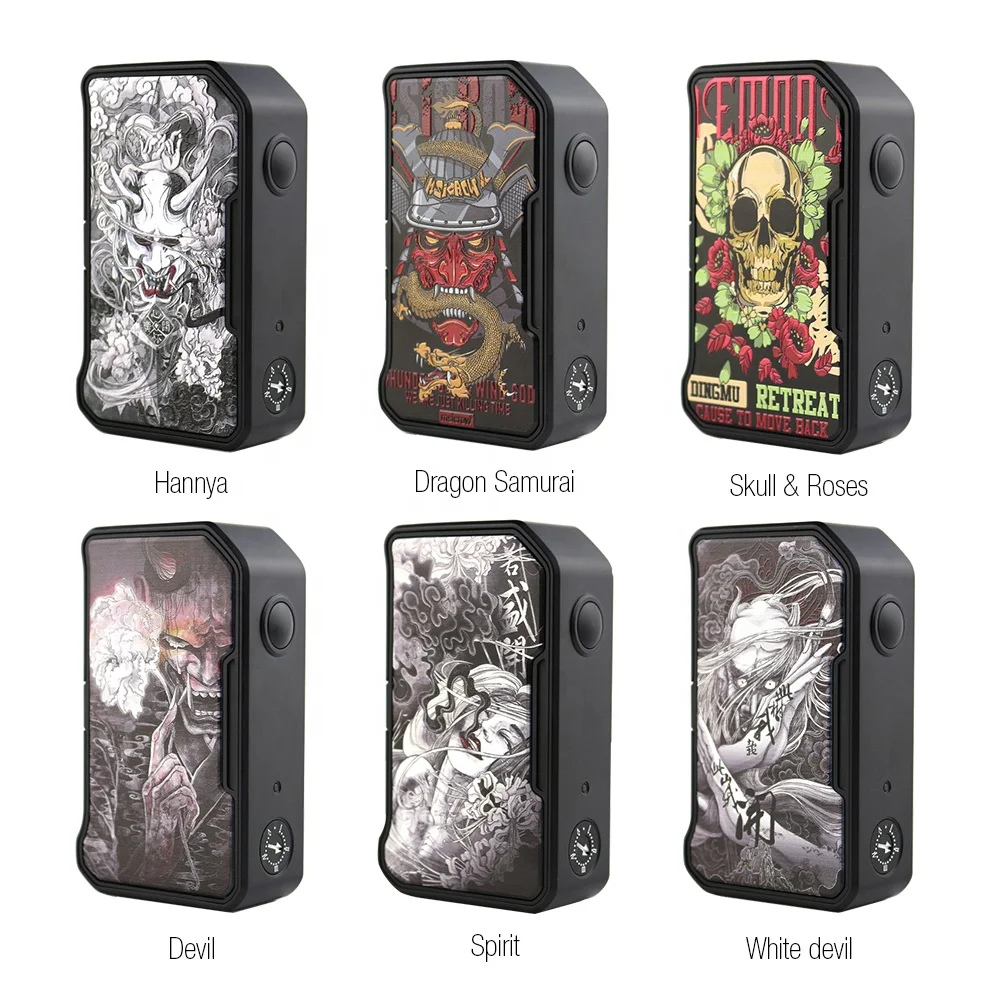 Hot sales Indonesia MVV 2 Mod DOVPO is powered by dual 18650 batteries with 280W max box mod