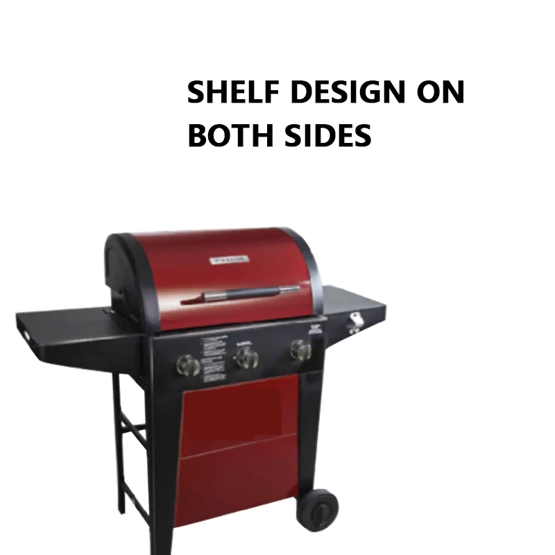 2022 Wholesale commercial grill custom party gas grill Trolley outdoor gas grills