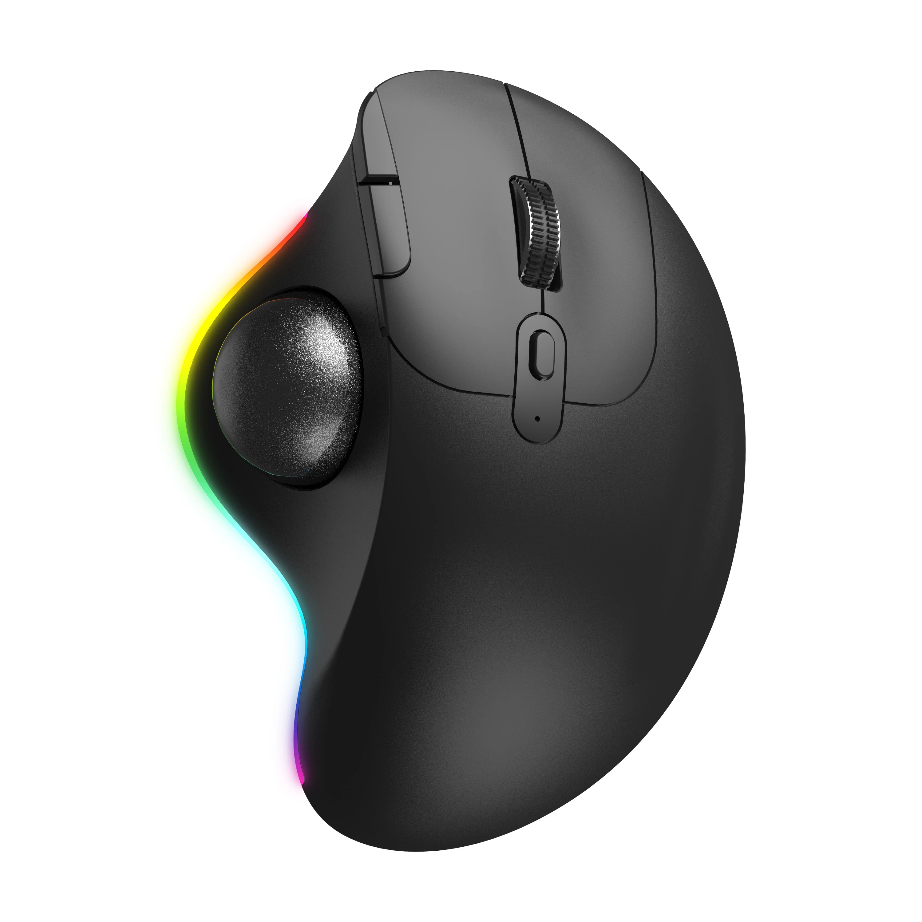 Wireless Trackball Mouse Easy thumb control, precision and smooth tracking, ergonomic comfort design, for laptop PC