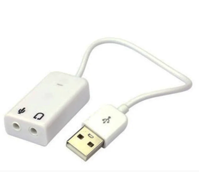 Лидер продаж, профессиональный, по низкой цене, чипсет Cm108, звуковой интерфейс, Usb 3D Звуковой адаптер, карта