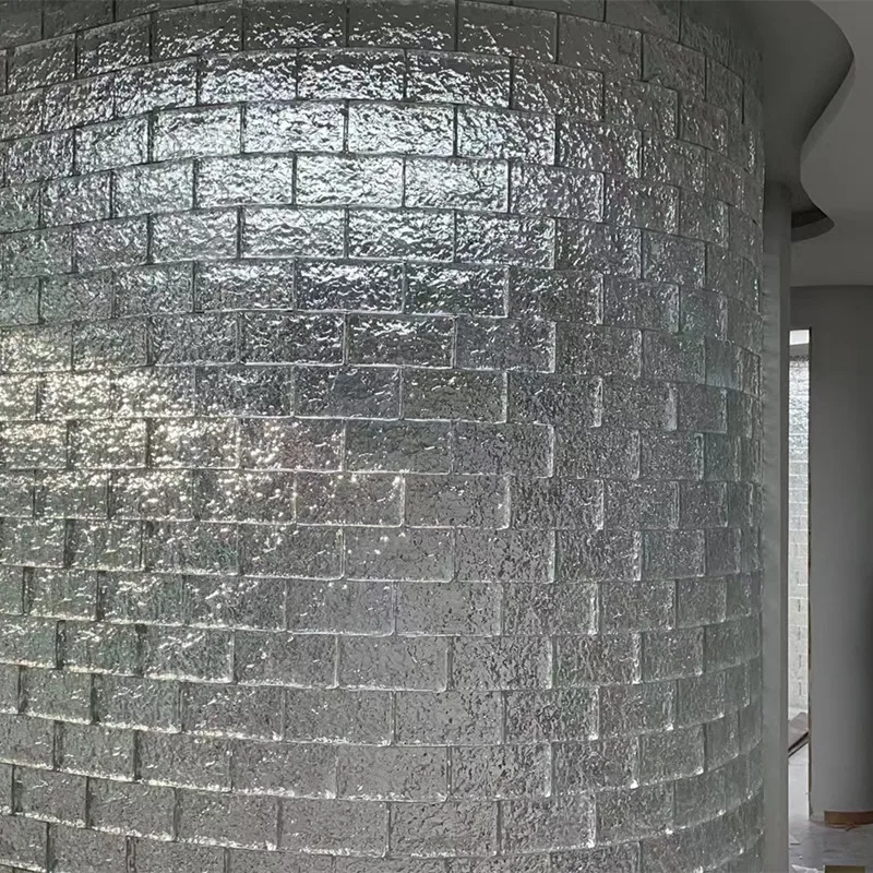 Glass block solid glass brick transparent high quality building decoration